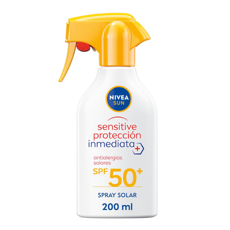 Protector solar SPF 50+ pistola sensitive anti alergias