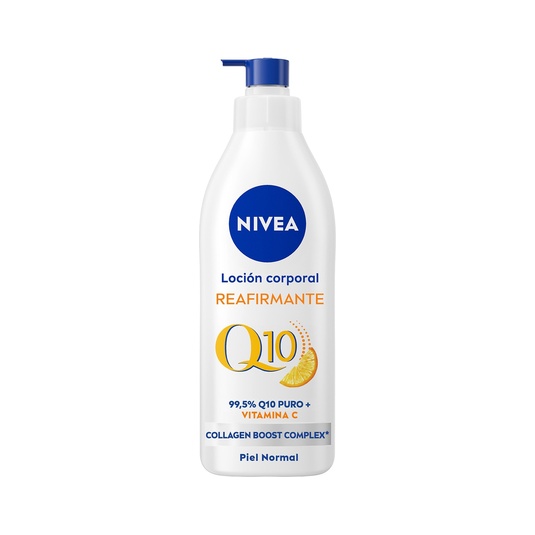 loción corporal reafirmante con vitamina C piel normal