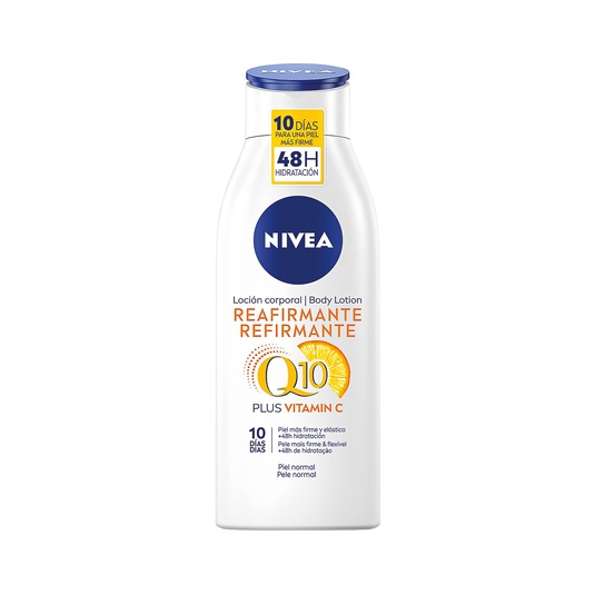 Loción corporal reafirmante Q10 piel normal 400 ml