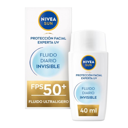 crema facial solar Fluido Diario Invisible SPF 50+