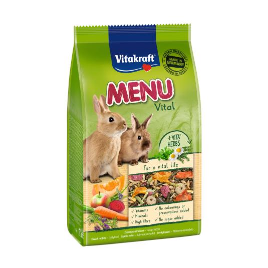 Menú Completo Conejos Vitakraft - 1kg