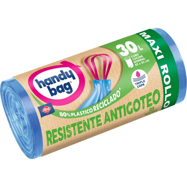 Bolsas de basura antigoteo 30l - Handy Bag - 25 uds