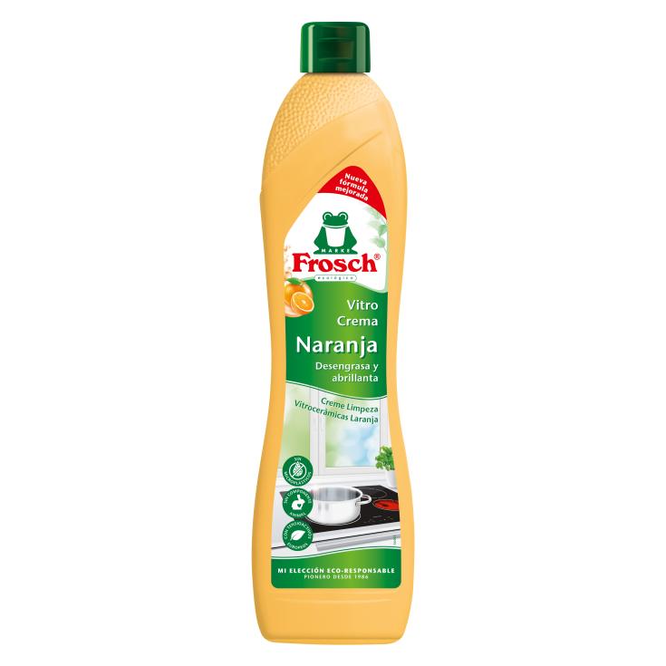 Crema vitrocerámica naranja - Frosch - 500ml Crema vitrocerámica naranja - Frosch - 500ml