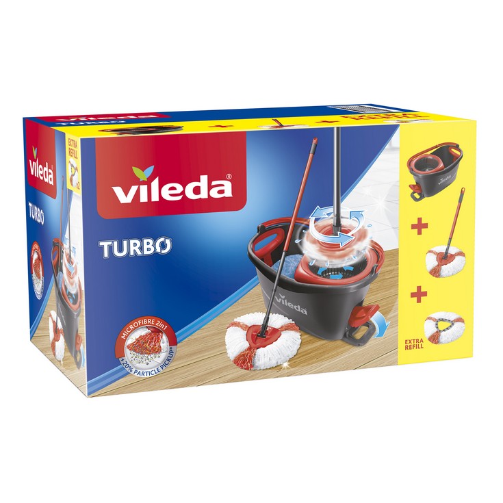 Cubo fregona Turbo EasyWring & Clean Vileda - E.leclerc Soria