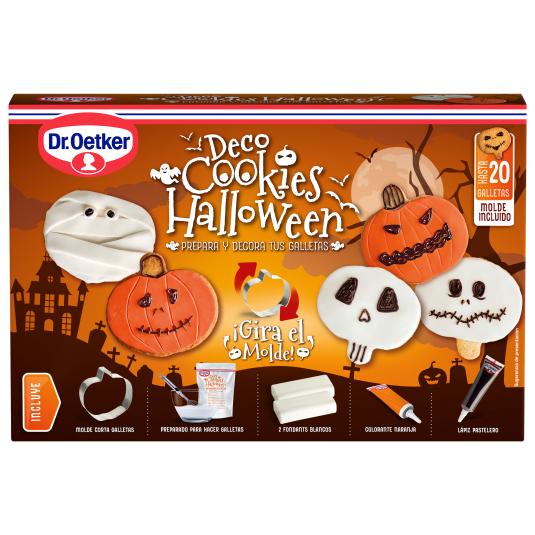 Kit deco cookies Halloween - Dr Oetker - 484g