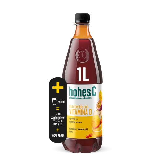 Zumo de frutas enriquecido con vitamina D Hohes - 1l