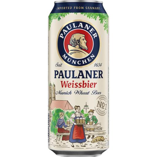 Cerveza de trigo alemana Paulaner - 50cl