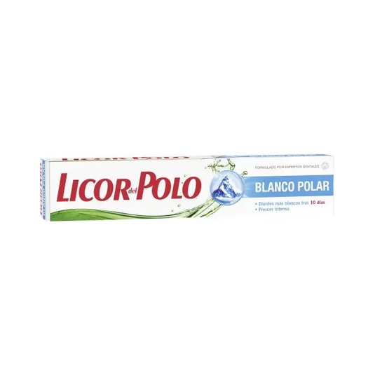 LICOR DEL POLO DENTÍFRICO TUBO 75 ML BLANCO POLAR