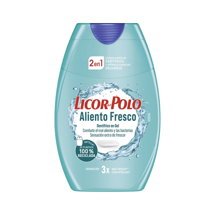 Dentífrico Aliento Fresco Gel 2 en 1