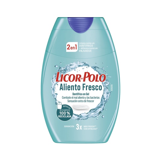 Dentífrico Aliento Fresco Gel 2 en 1