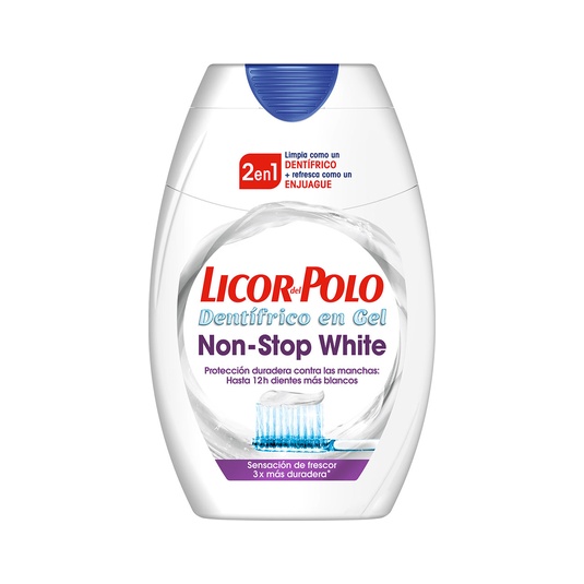 LICOR DEL POLO 2EN1 DENTÍFRICO 75 ML NON STOP WHITE