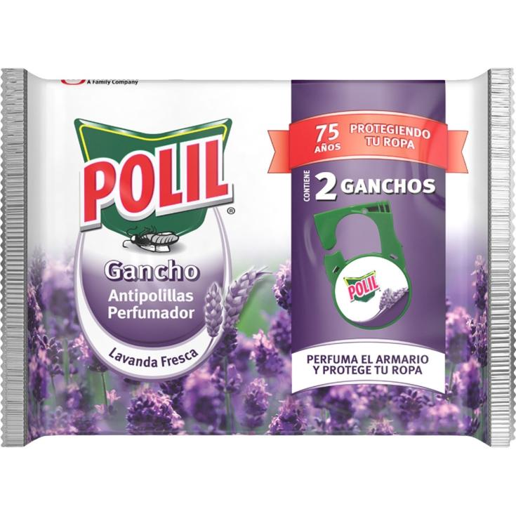 Antipolillas colgador lavanda Polil - 2 uds Antipolillas colgador lavanda Polil - 2 uds