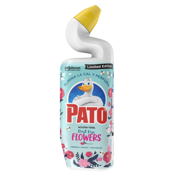 Gel WC acción total first kiss flowers - Pato - 750 ml