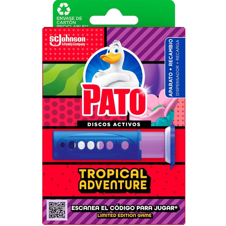 Discos activos tropical Aparato + recambio Discos activos tropical Aparato + recambio