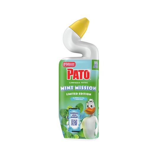 gel sanitário pato mint mission 750ml