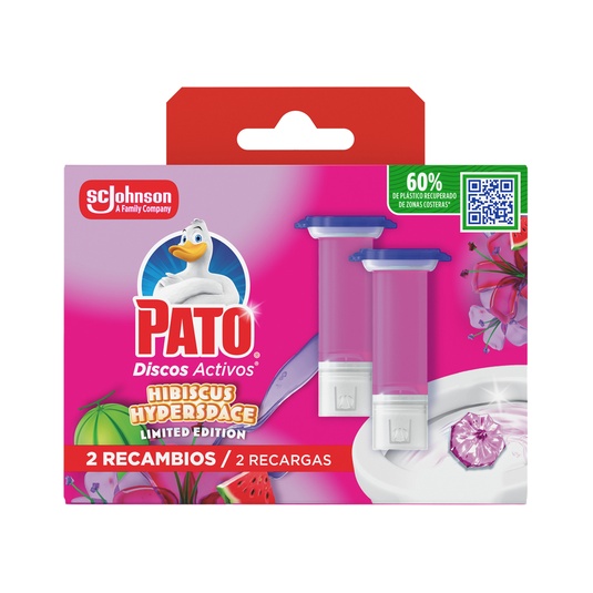 discos WC Hibiscus Hyperspace Edición Limitada + recambio