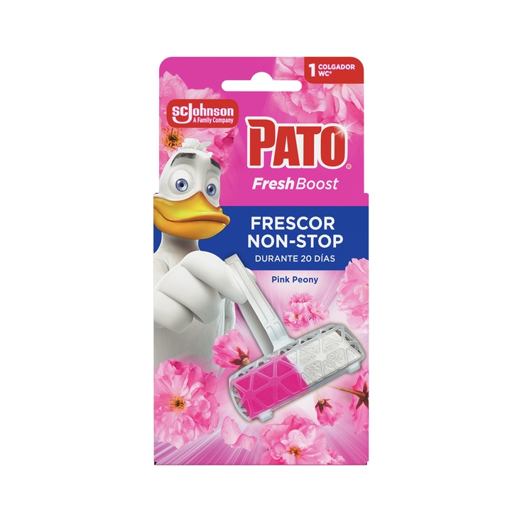 PATO COLGADOR FRESH BOOST PINK PEONY