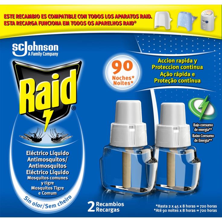 insecticida volador eléctrico antimosquitos 90 noches