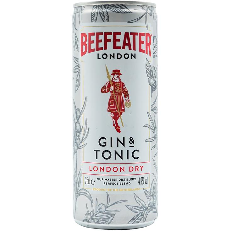 Ginebra con tónica lata 25 cl