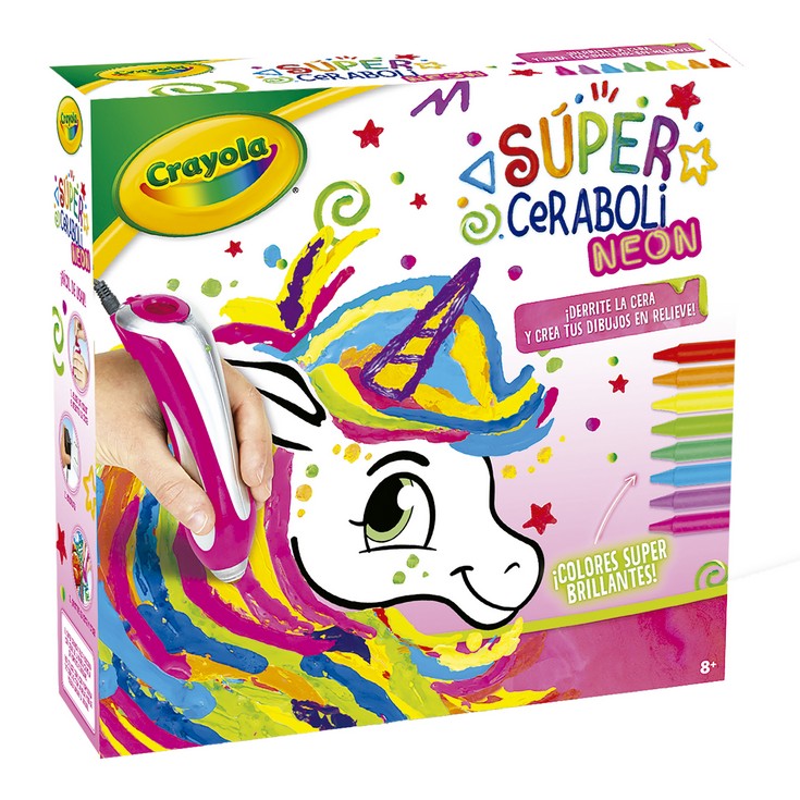 Súper Ceraboli Crayola ® Unicornio Neón Súper Ceraboli Crayola ® Unicornio Neón