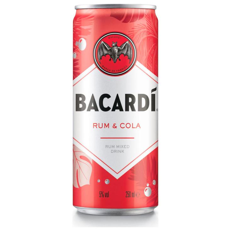 Cóctel Rum & Cola Bacardi - 25cl