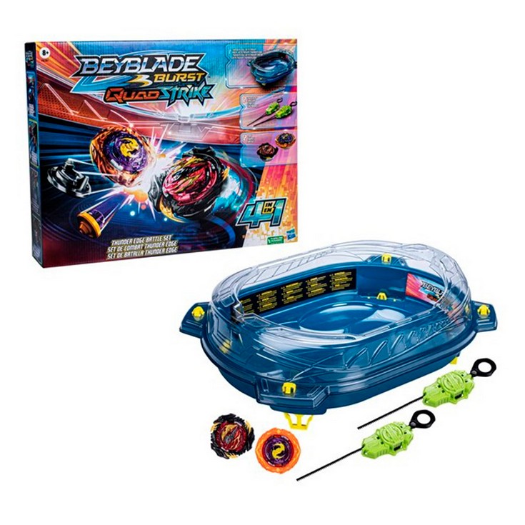 Beyblade Quadstrike - Set De Batalla Thunder Edge Beyblade Quadstrike - Set De Batalla Thunder Edge