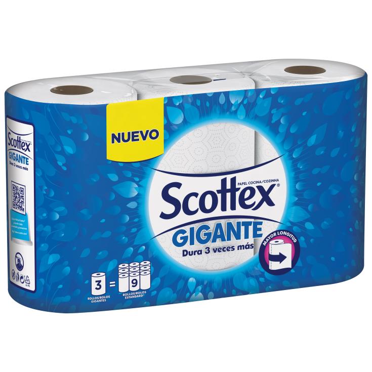 Rollo de Cocina Gigante 3 rollos Rollo de Cocina Gigante 3 rollos