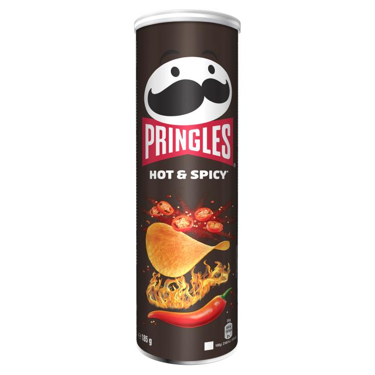 Patatas fritas Hot spicy Pringles - 185g