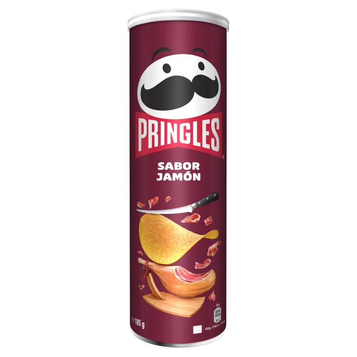 Patatas jamón - Pringles - 185g