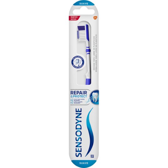 Cepillo de dientes Repair & Protect suave - 1 ud