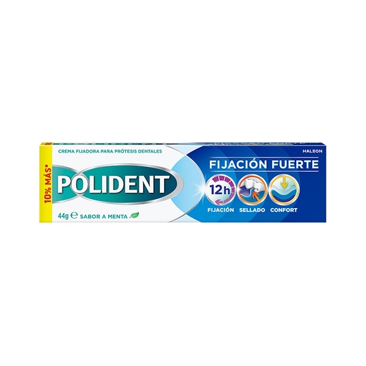 Crema fijadora para prótesis dentales Fijación Fuerte sabor 