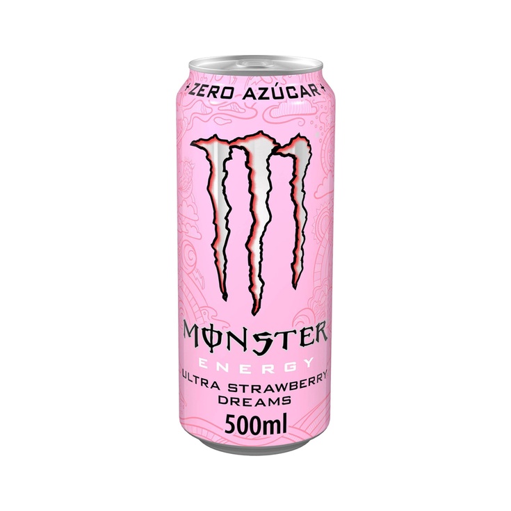 Ultra strawberry bebida energética Zero azúcar lata 50 cl