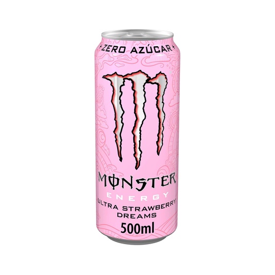 Ultra strawberry bebida energética Zero azúcar lata 50 cl