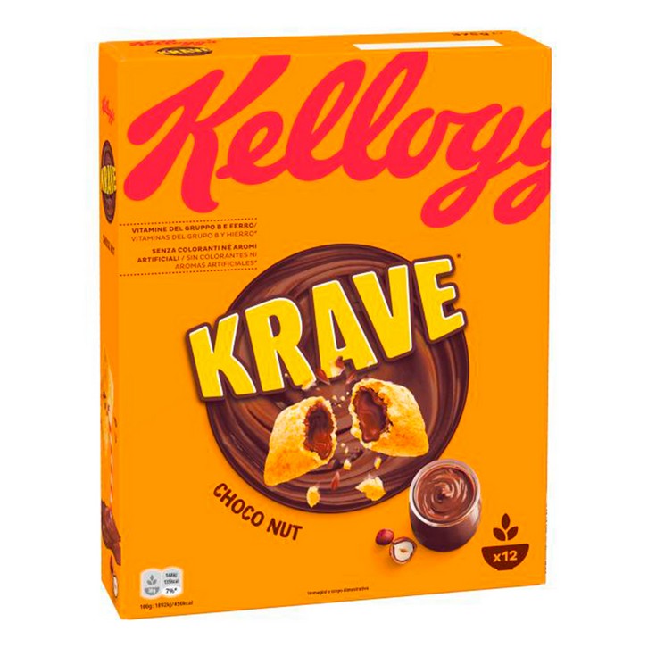 Cereales Krave Choco Nut 410g