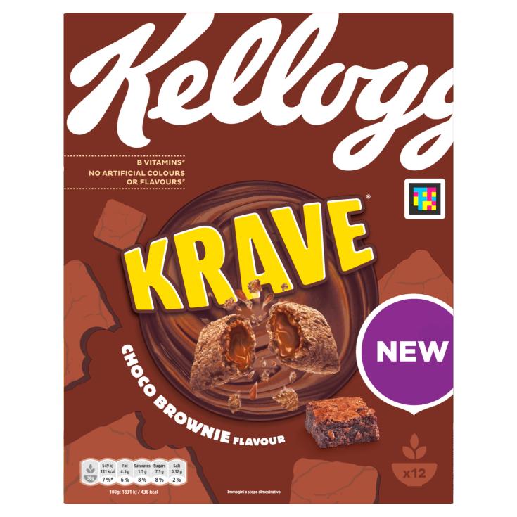Cereales desayuno rellenos sabor choco brownie - 375g