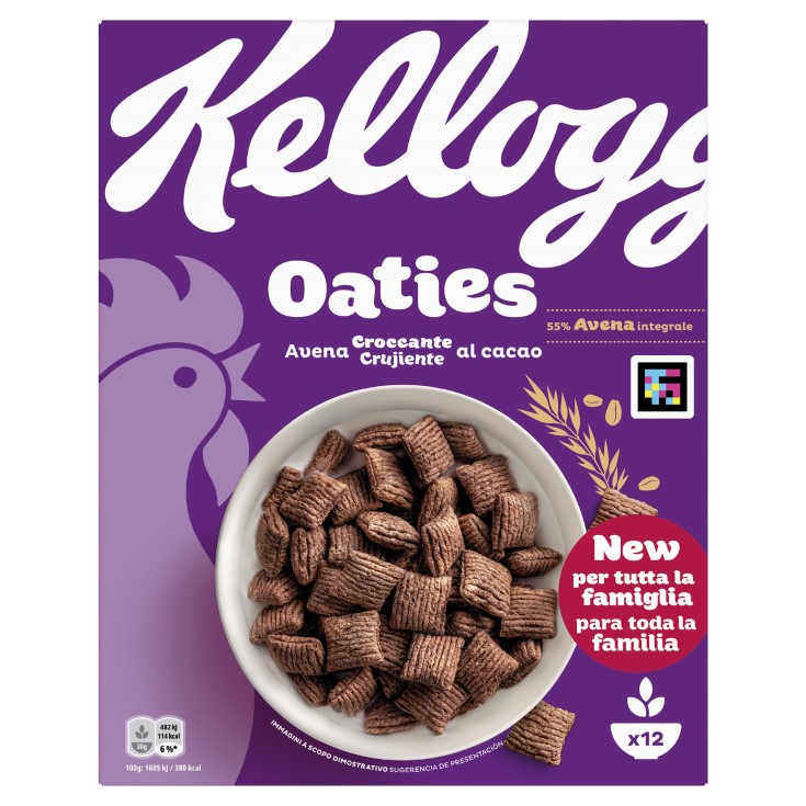 Cereales avena crujiente al cacao Oatis - 360g