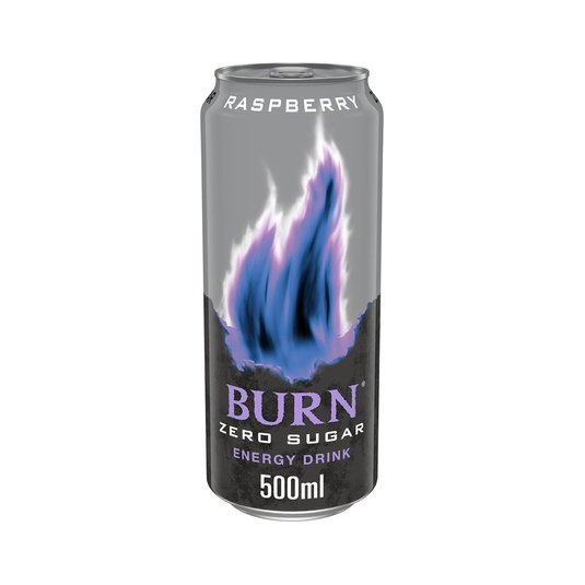 bebida energética carbonatada Zero azúcar sabor frambuesa 