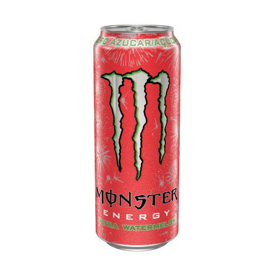 Bebida energética Ultra Watermelon - Monster - 50cl