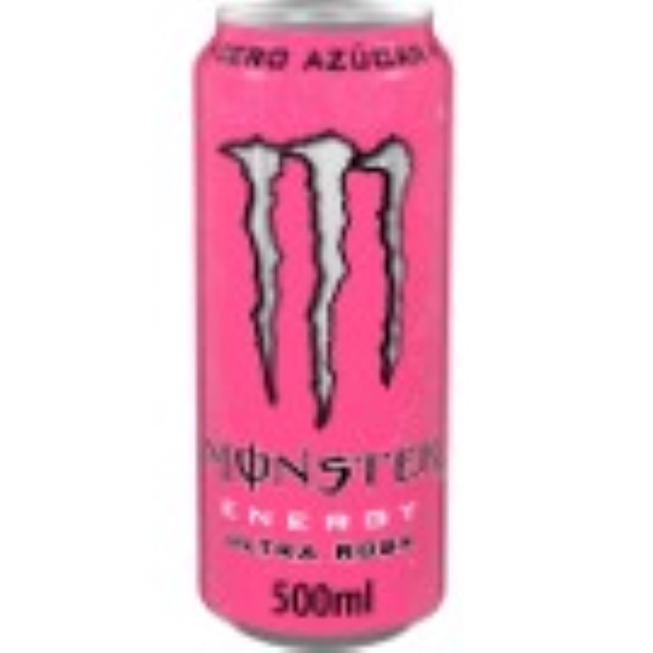 Bebida energética Monster ultra rosa zero azúcar - 50cl Bebida energética Monster ultra rosa zero azúcar - 50cl