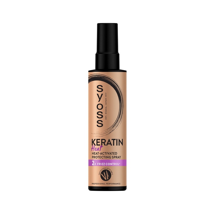 Keratin Heat protector de calor frizz control spray 200 ml