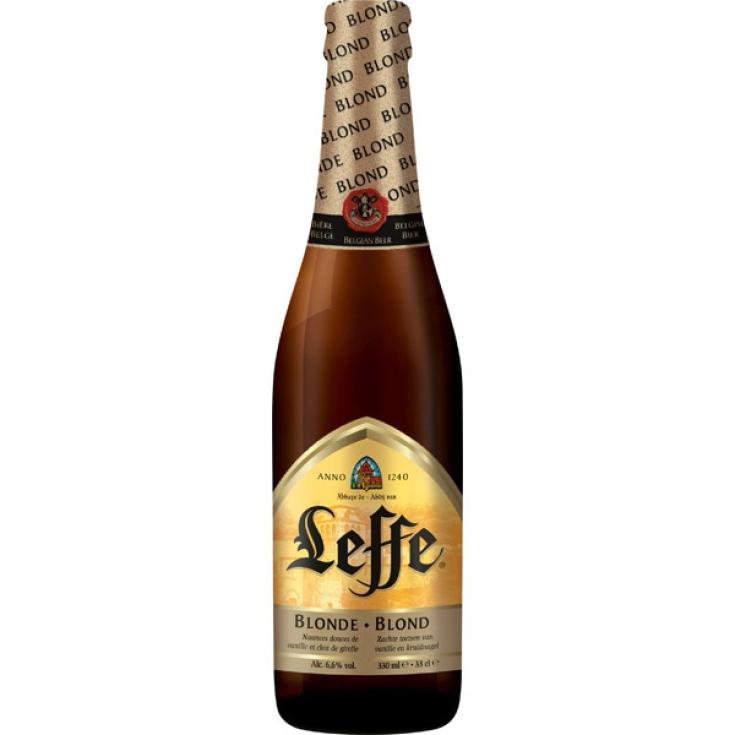 Cerveza belga rubia blonde - Leffe - 33cl