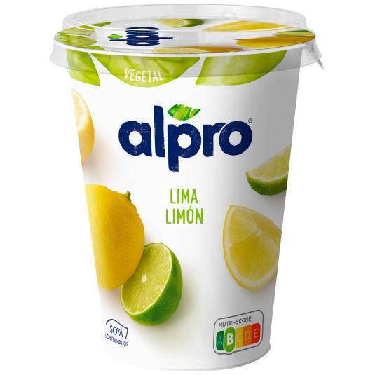 Yogur vegetal lima limón Alpro - 500g