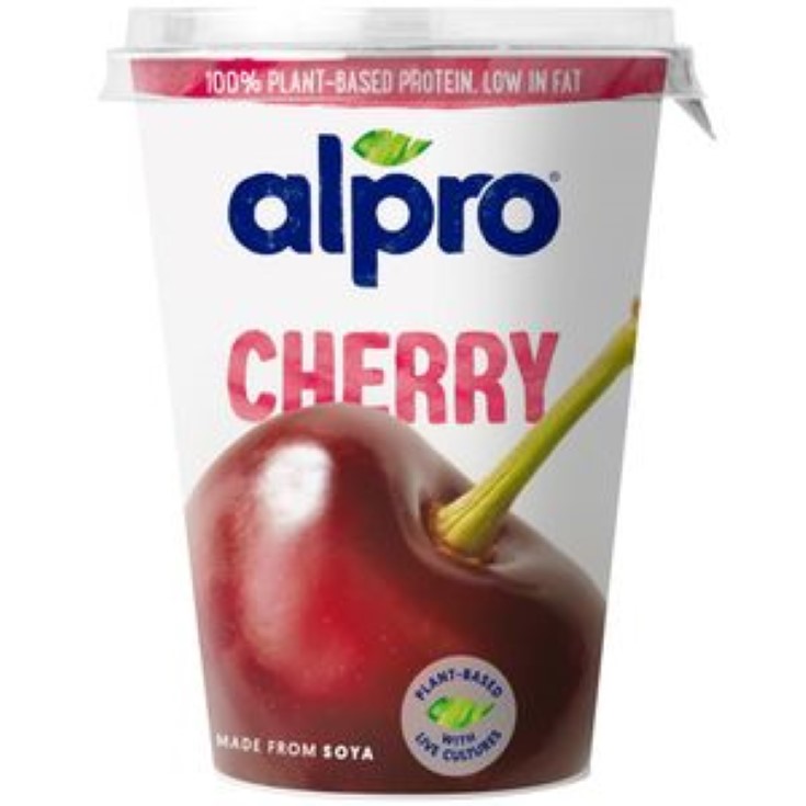Yogur vegetal de cereza - 400g Yogur vegetal de cereza - 400g