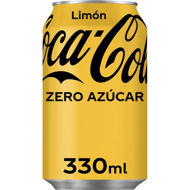 Refresco de cola Zero sabor Limón - Coca-Cola - 33cl Refresco de cola Zero sabor Limón - Coca-Cola - 33cl