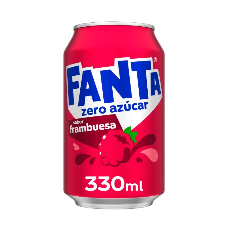 Refresco de frambuesa Fanta - 33cl