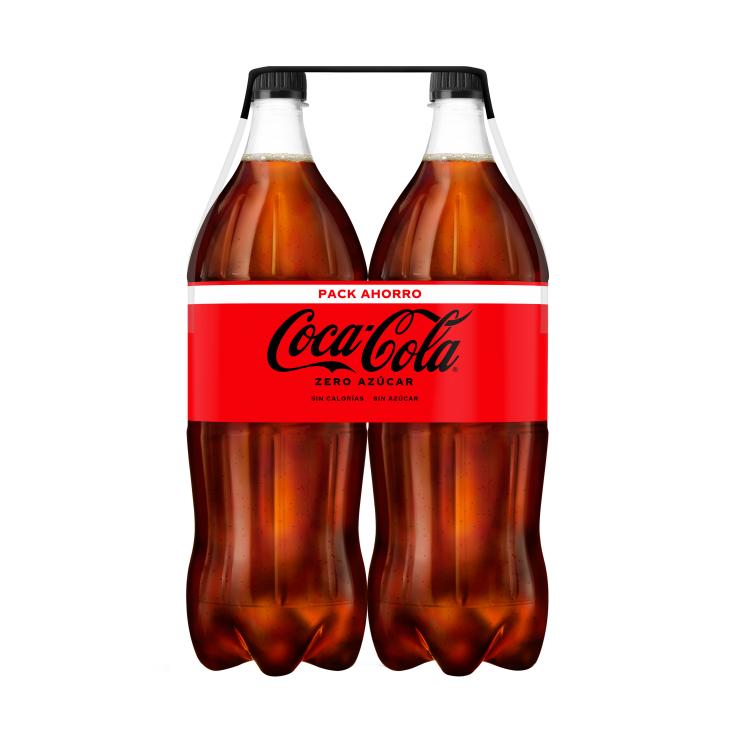 Refresco de cola Zero - Coca-Cola - 2x1,25l