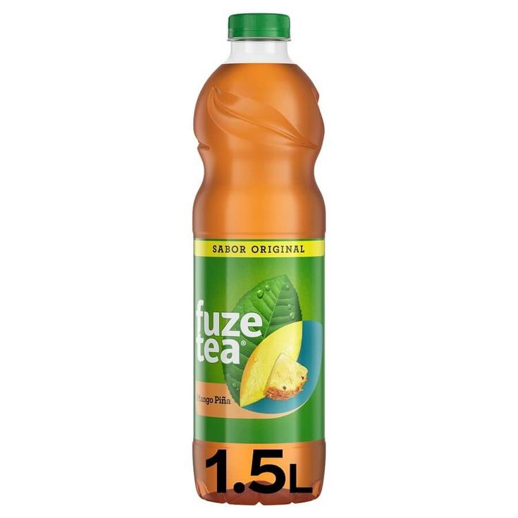 Bebida de té de mango y piña