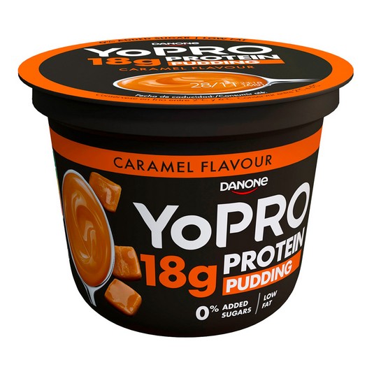 Pudding con proteínas sabor a caramelo - Yopro - 180g