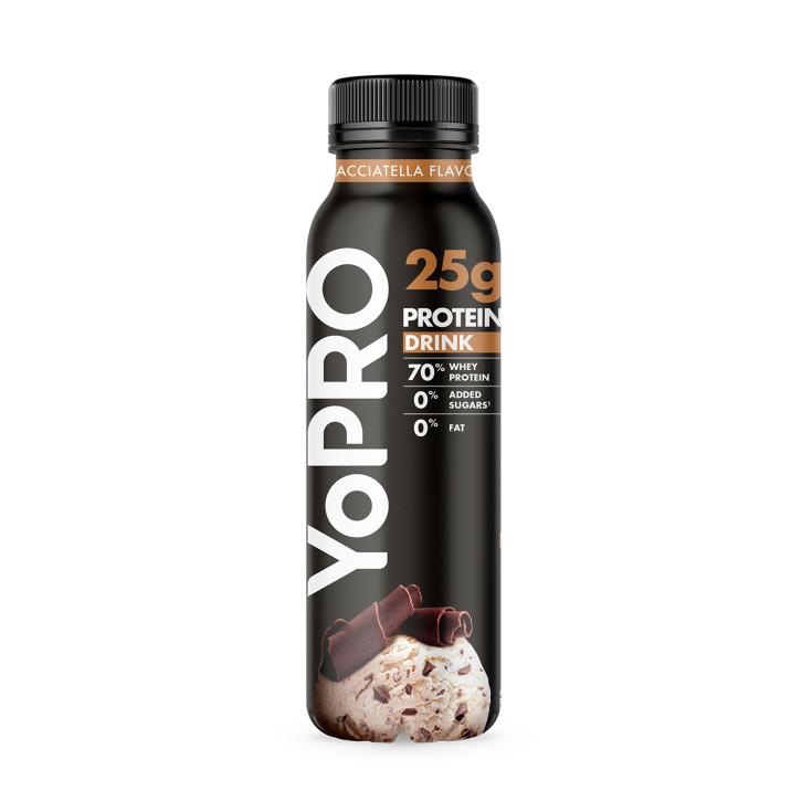 Yogur con proteína líquido stracciatella 0% M.G Yopro - 300g