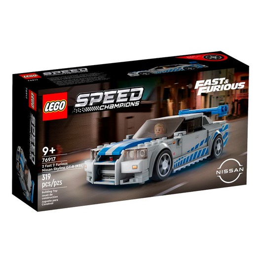 Nissan Skyline Gt-R (R34) De 2 Fast 2 Furious Lego Speed